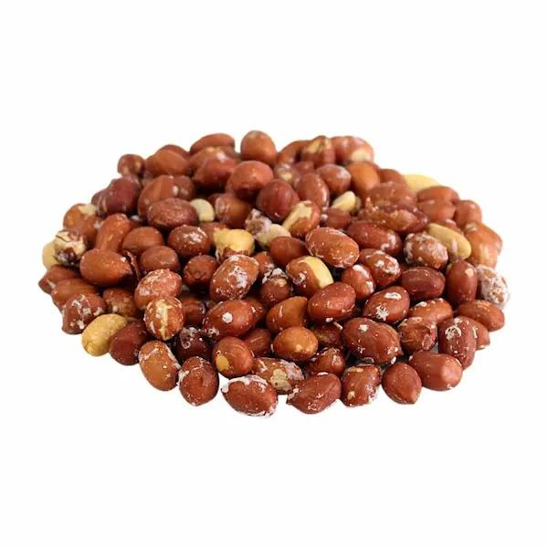 مغز بادام زمینی برشته ریز