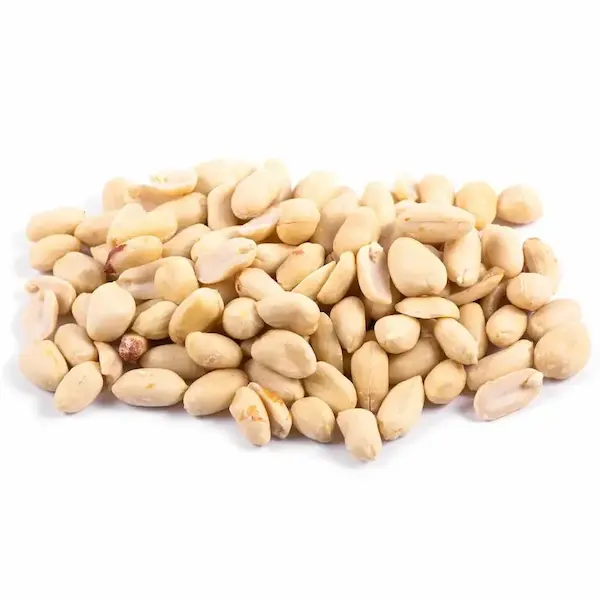 بادام زمینی پوست کنده خام